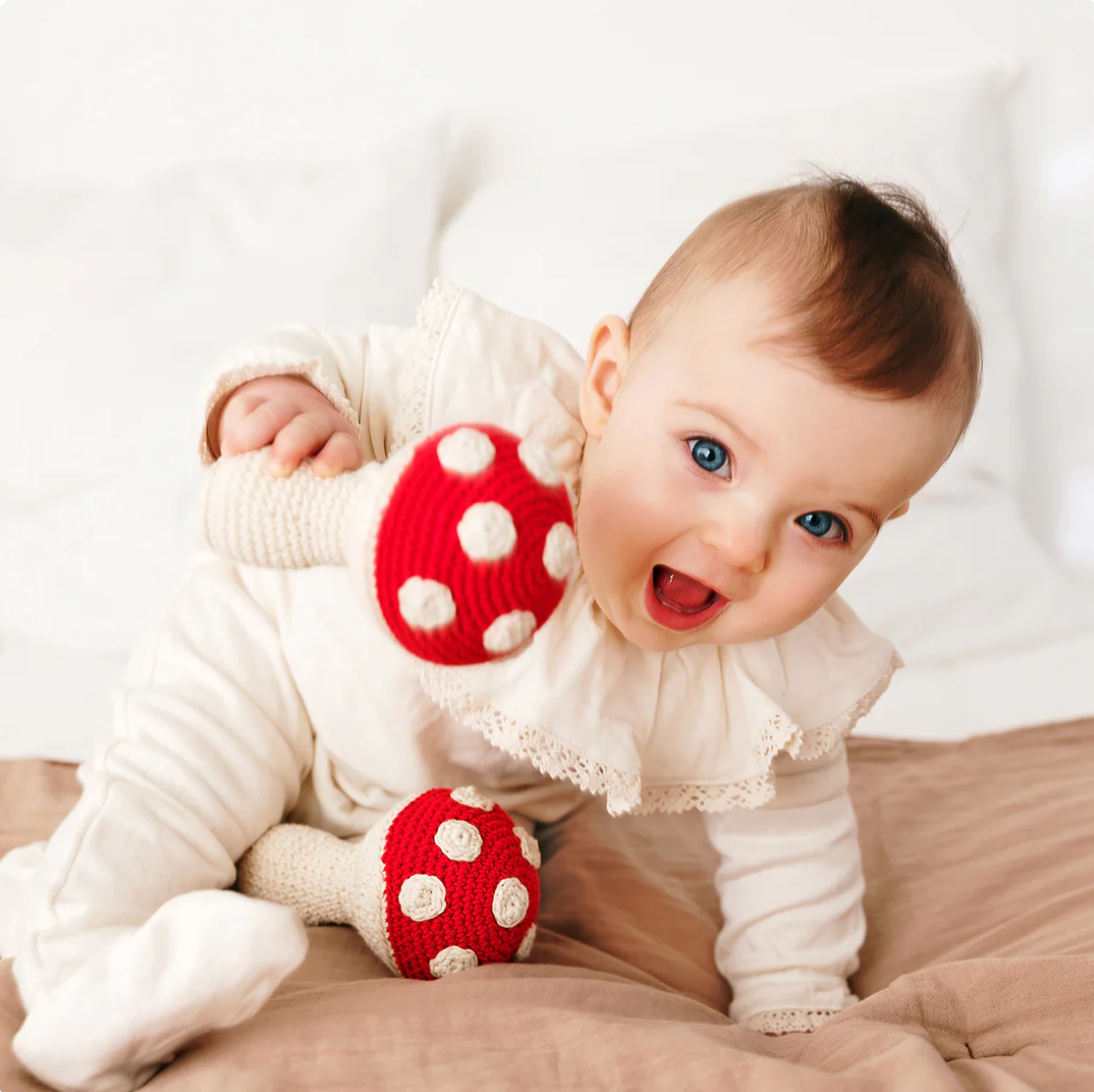 Amanita Mushroom Rattle