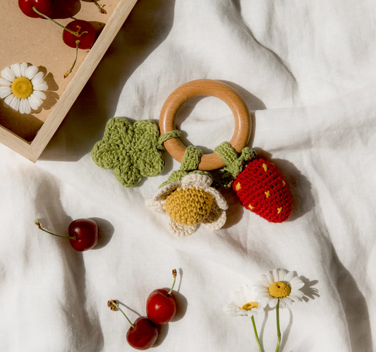 Spring Teether + Rattle