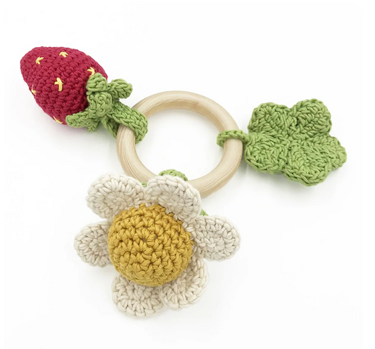Spring Teether + Rattle