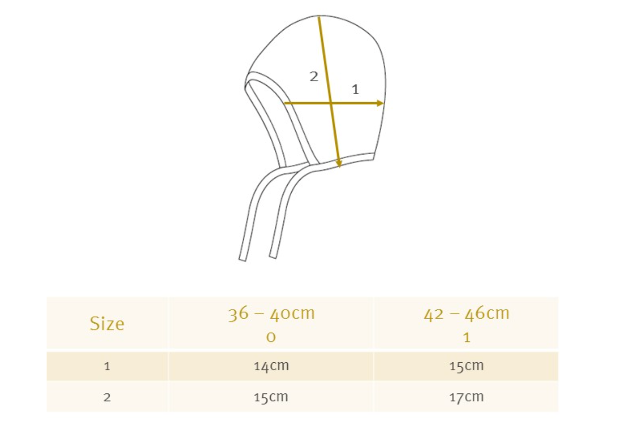 Knitted Wool Bonnet- Natural