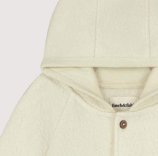 Wool Winter Onepiece in Milk