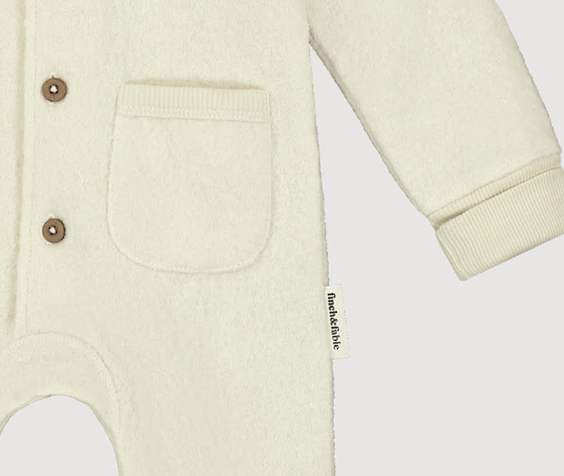 Wool Winter Onepiece in Milk