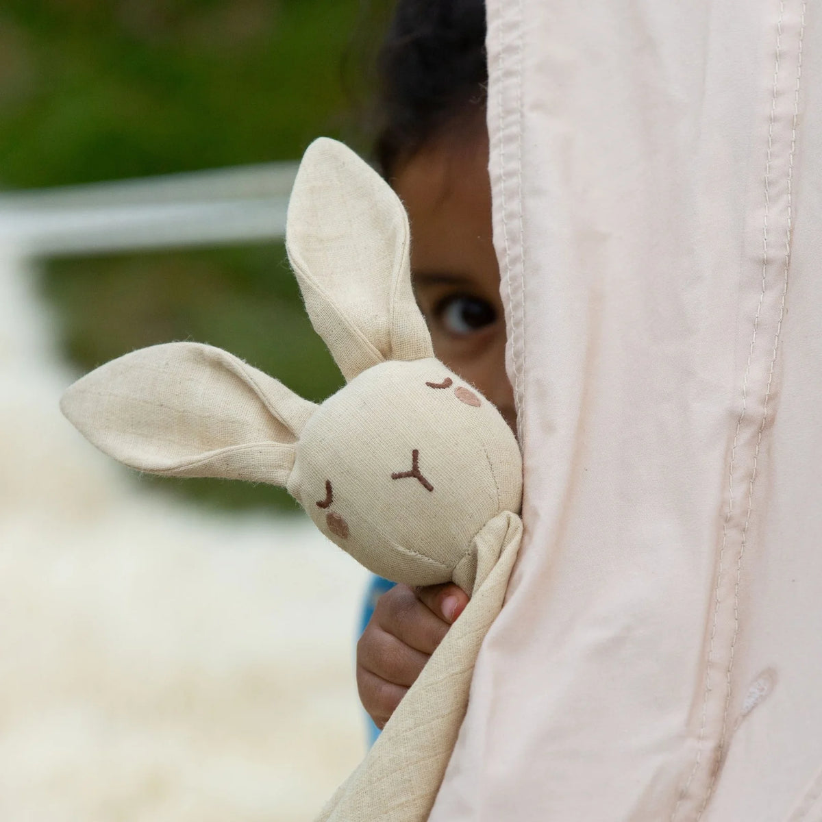 Rabbit Organic Baby Comforter