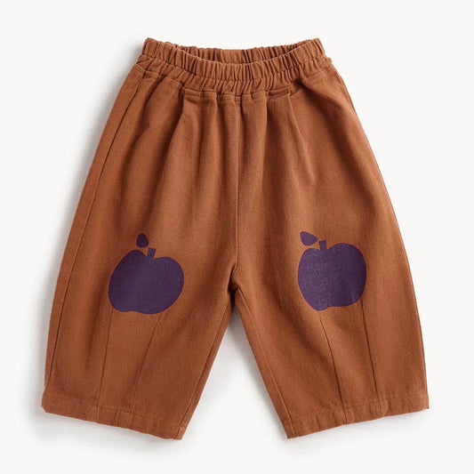 Ziggy APPLE patch Barrel Trousers