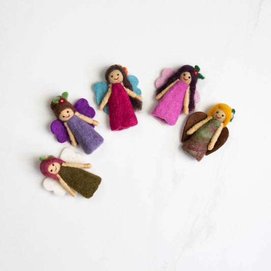 Fairy Felted Finger Puppets