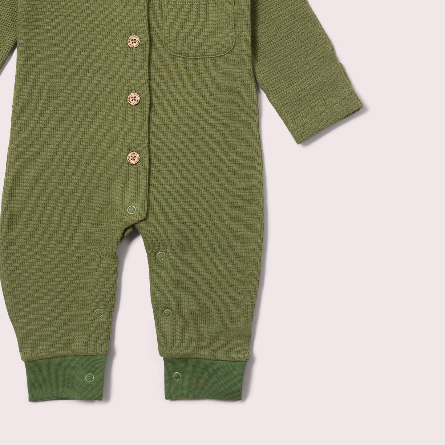 Chive Organic Waffle Playsuit
