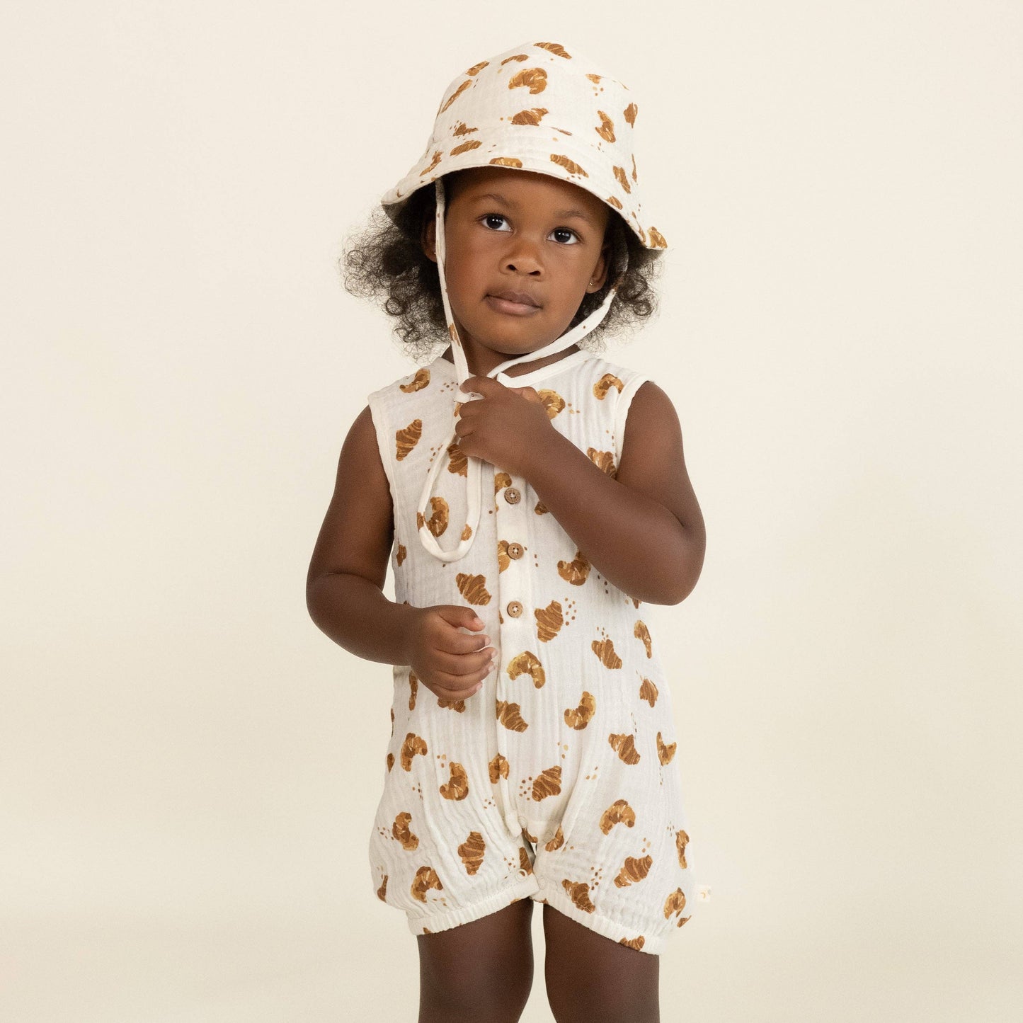 Croissant Bubble Romper