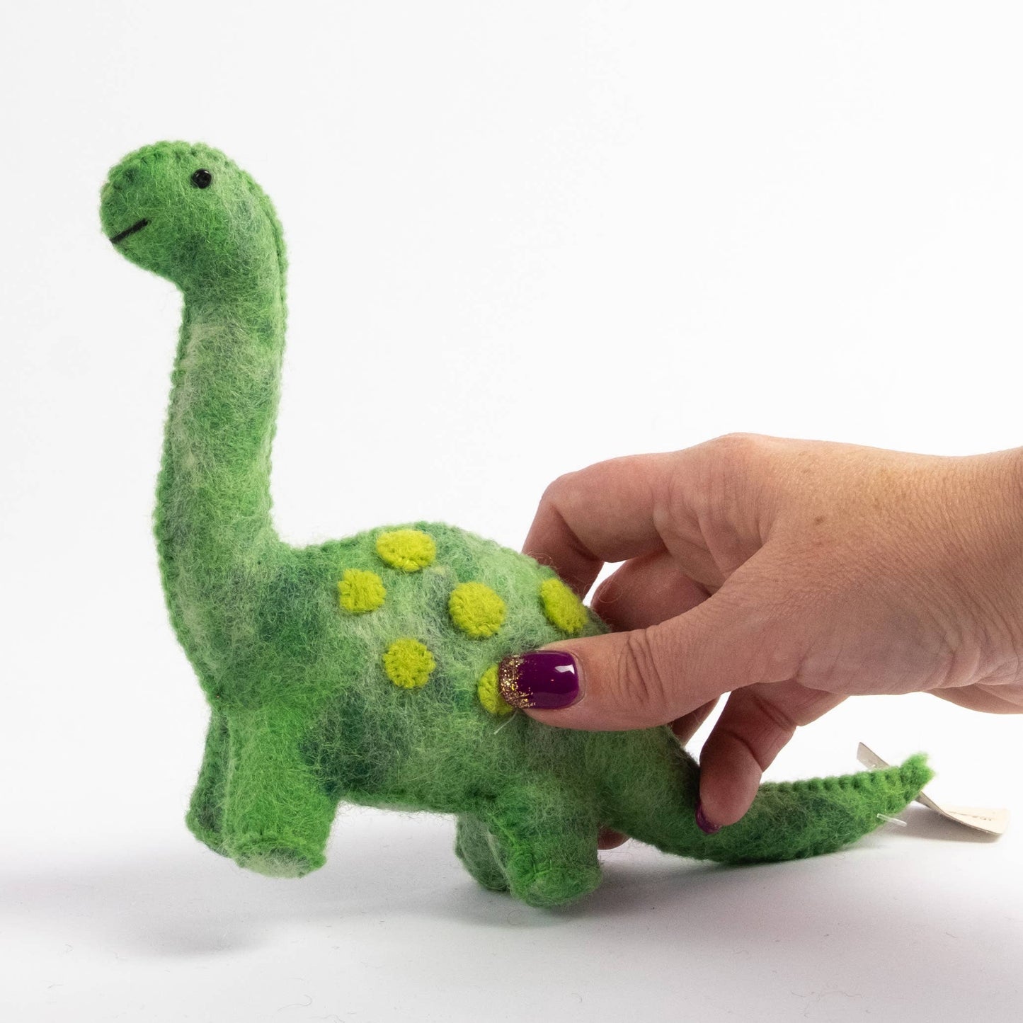 Felted Brontosaurus Dinosaur