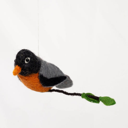 Felt Bird Mobile