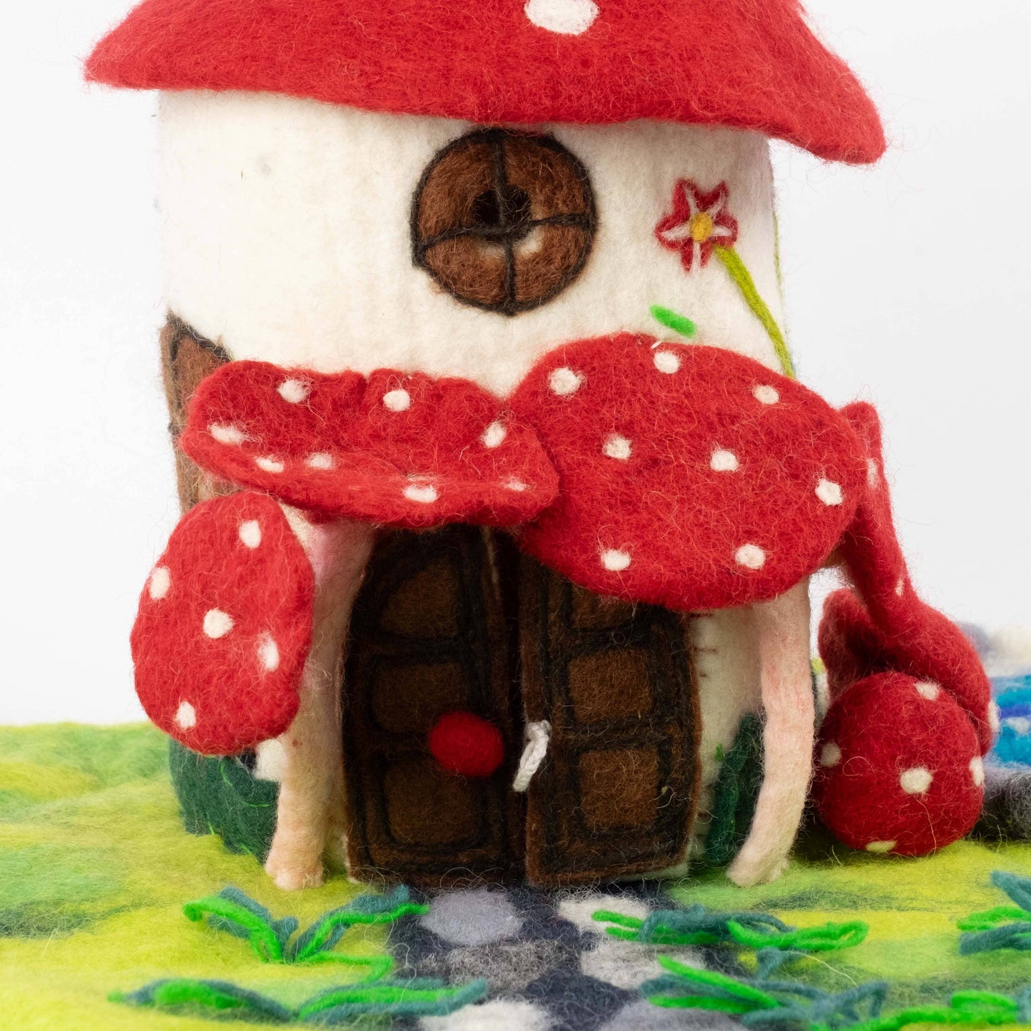 Felt Magic Mushroom House