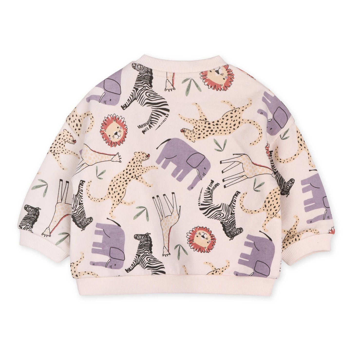 Animal Safari Baby Sweatshirt & Jogger Set