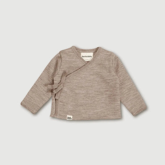Wool Fleece Cardigan