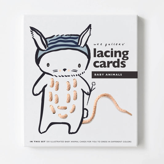 Baby Animals Lacing Cards