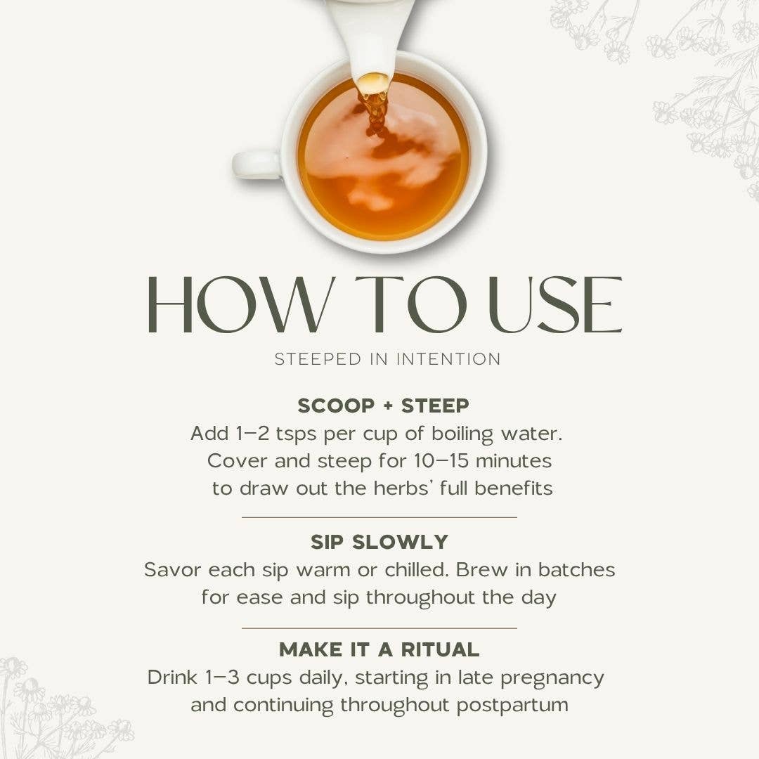 Calm & Radiant Motherhood Herb Tea
