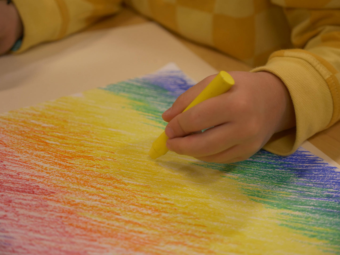Organic Beeswax Crayons: 8 Rainbow Colors - Stick