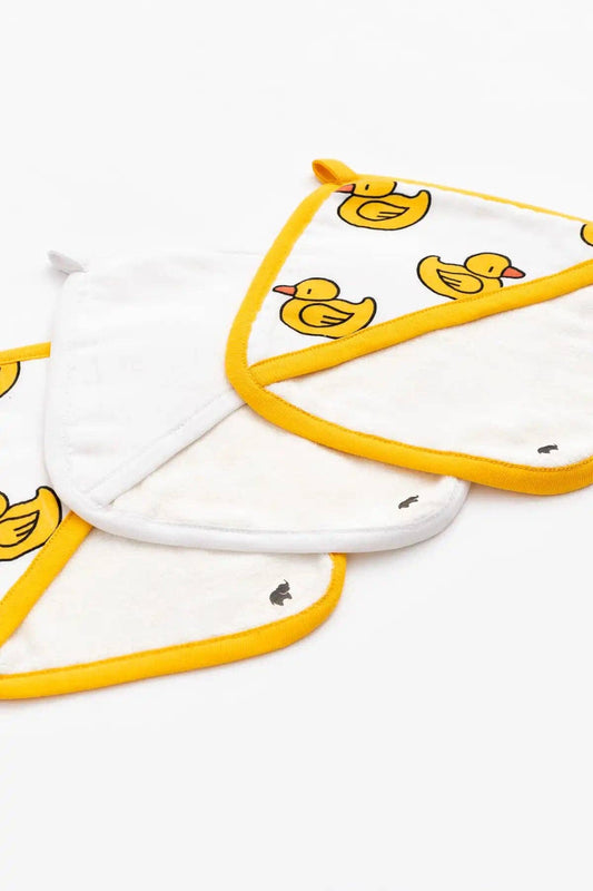 3-Pack Organic Washcloths