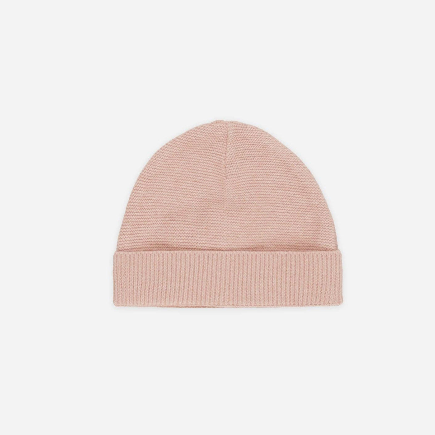Baby Beanie - Heathered Rose
