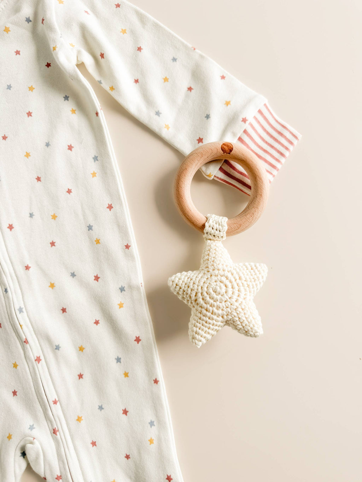 Star Crochet Rattle & Teether