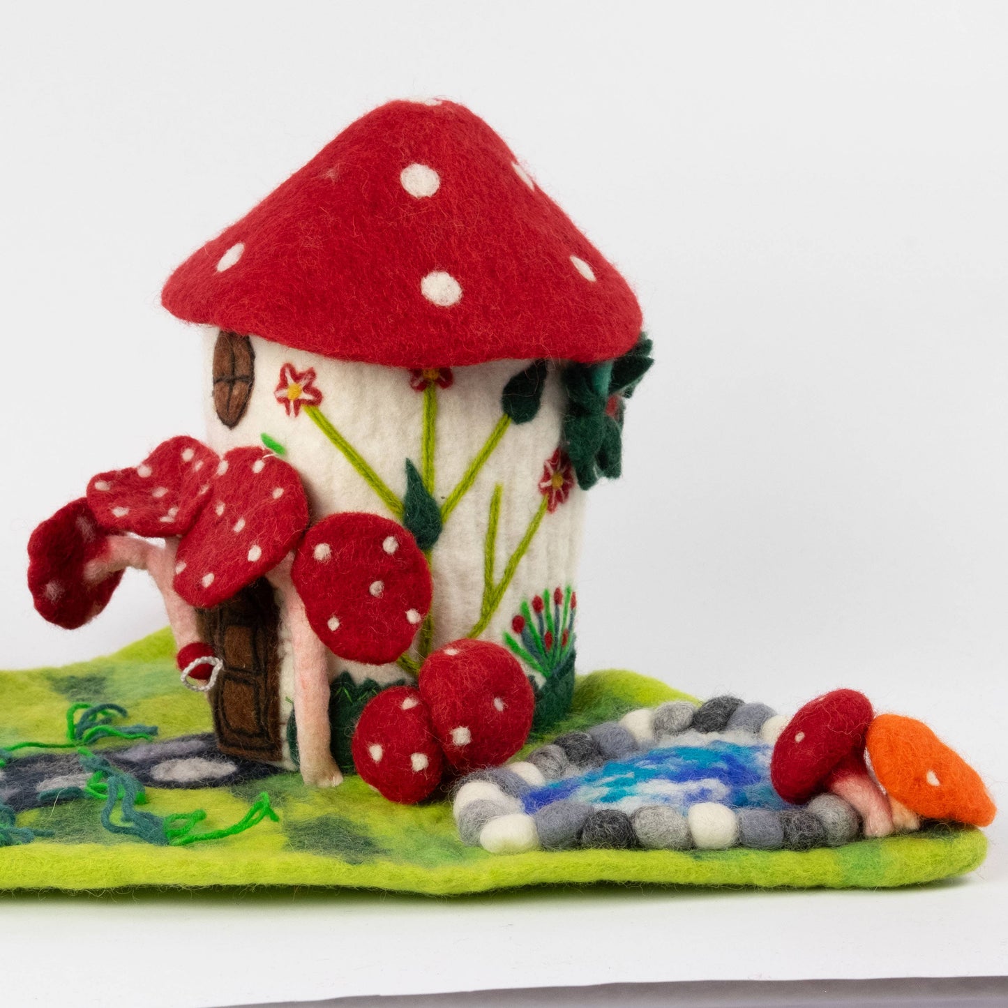 Felt Magic Mushroom House