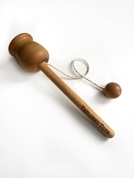 Birch Wood Cup and Ball Game