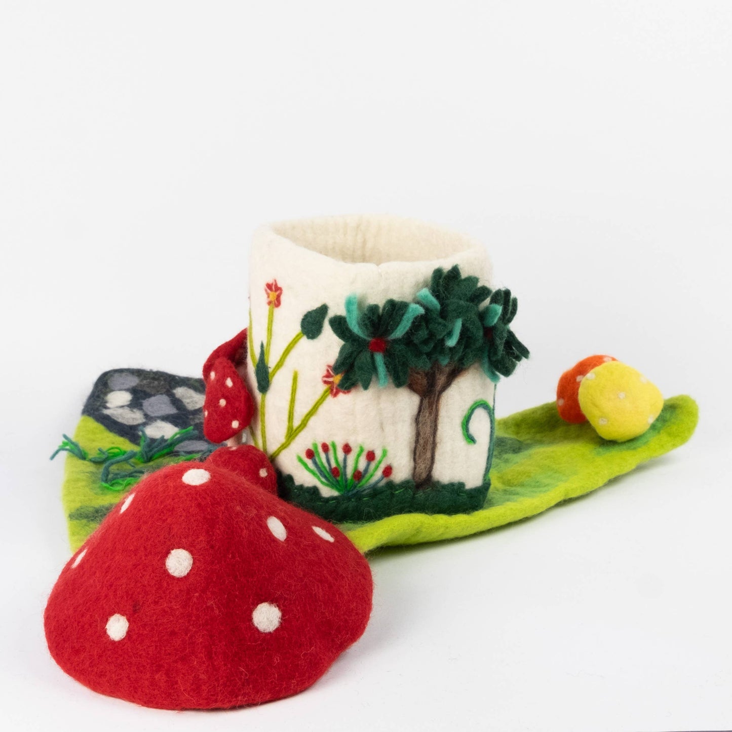Felt Magic Mushroom House