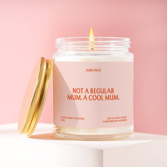 Not A Regular Mum A Cool Mum Candle