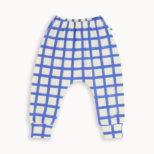 Blue Checker Hareem Pant