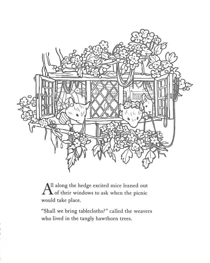 Brambly Hedge: Nature Coloring Book
