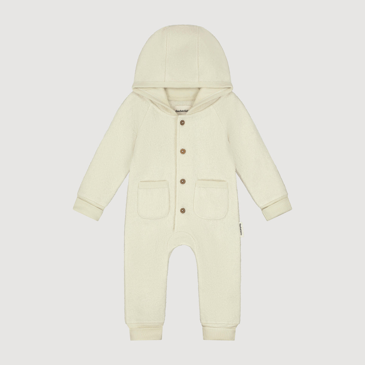 Wool Winter Onepiece in Milk