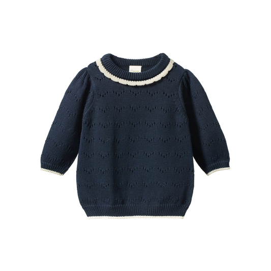 Maeve Pointelle Sweater